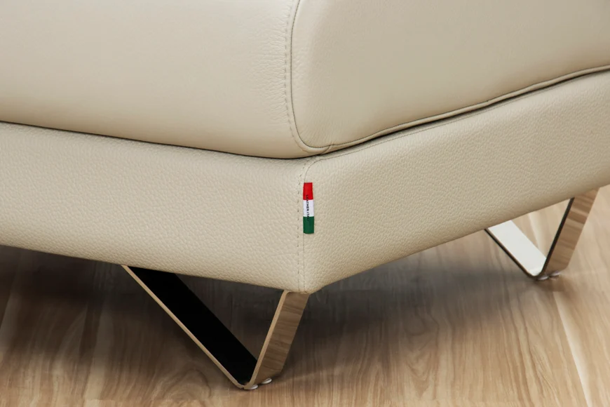 Ghế đôn sofa Indi (màu Ivory)