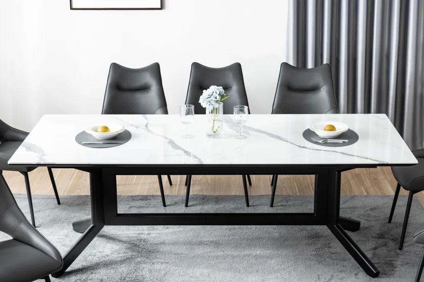 Bộ Bàn ăn Winston (8 chỗ Grey)